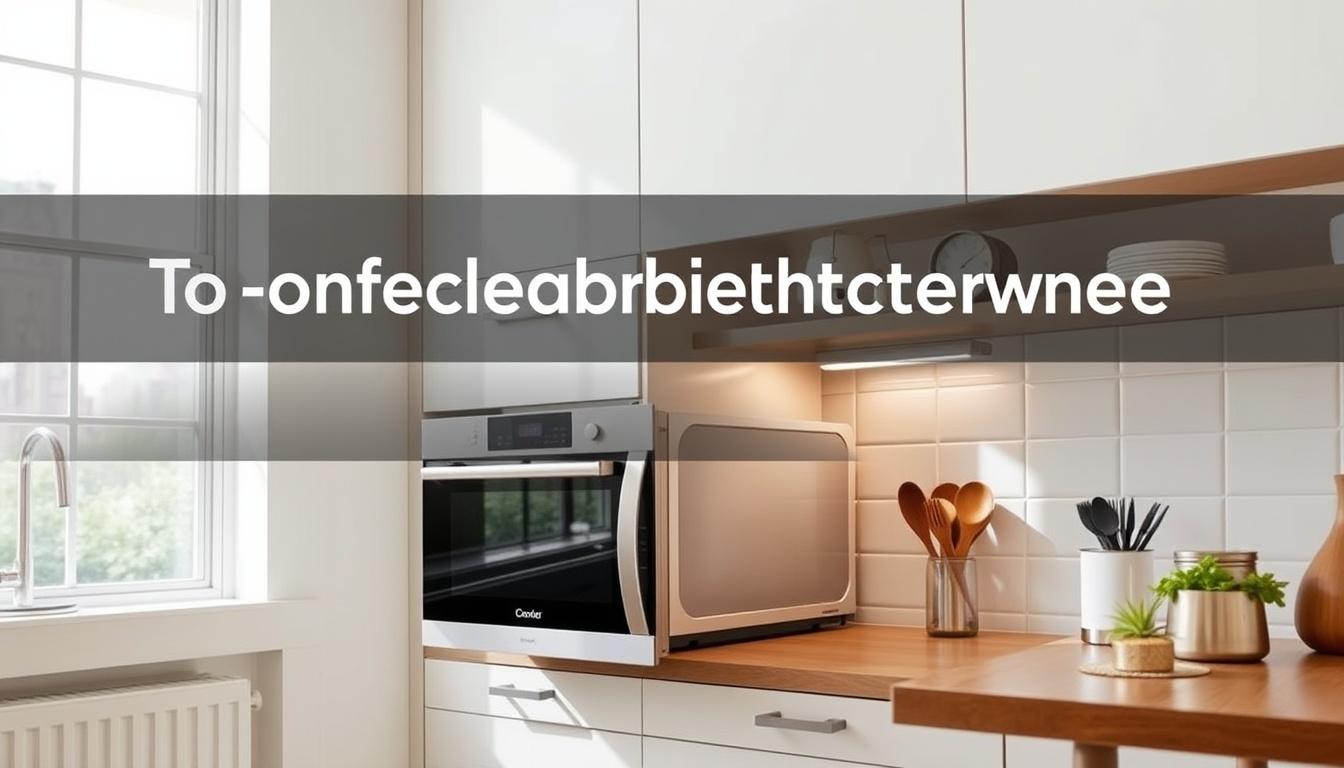 Intelligente Mikrowellen für kleine Küchen